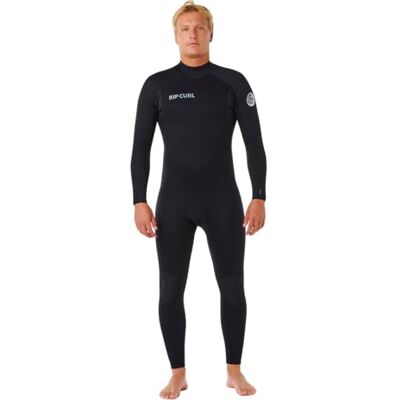 Rip Curl 2026 Hommes Trad 3/2mm Flatlock Back Zip Combinaison Néoprène 18EMFS Black - Publicité Rip Curl 2026 Hommes Trad 3/2mm Flatlock Back Zip Combinaison Néoprène 18EMFS Black - Publicité
