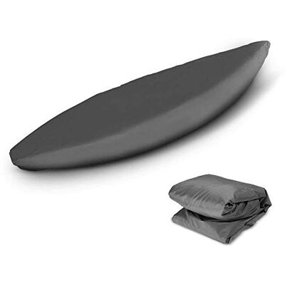 LIXADA Housse Universelle étanche et Anti-UV pour Kayak Canu-Boot, Gris, 4.0m - Publicité LIXADA Housse Universelle étanche et Anti-UV pour Kayak Canu-Boot, Gris, 4.0m - Publicité