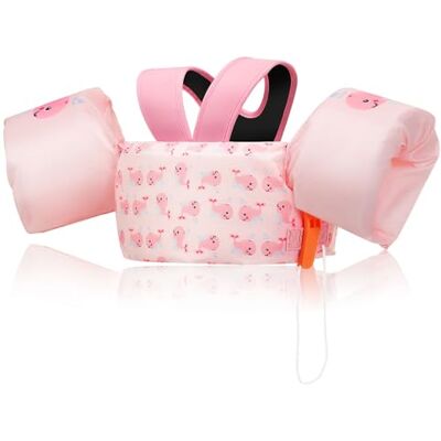 MoKo Gilet Natation Enfant avec Brassards Avec brassards, ajustable, confort optimal, aide à l'apprentissage de la natation, idéal plage et activités aquatiques - Publicité MoKo Gilet Natation Enfant avec Brassards Avec brassards, ajustable, confort optimal, aide à l'apprentissage de la natation, idéal plage et activités aquatiques - Publicité