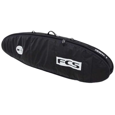 FCS TRAVEL 1 FUN BOARD Surfcover 2021 black/grey, 8.0 - Publicité FCS TRAVEL 1 FUN BOARD Surfcover 2021 black/grey, 8.0 - Publicité