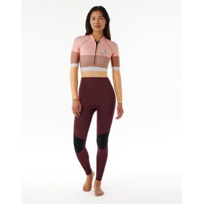 Rip Curl Womens G-Bomb 2mm Front Zip Wetsuit 111WFS Plum Womens Size US 4 - Publicité Rip Curl Womens G-Bomb 2mm Front Zip Wetsuit 111WFS Plum Womens Size US 4 - Publicité