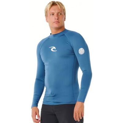 Rip Curl Waves UPF 50 Performance Long Sleeve Rashguard Maillot dermoprotecteur Homme - Publicité Rip Curl Waves UPF 50 Performance Long Sleeve Rashguard Maillot dermoprotecteur Homme - Publicité
