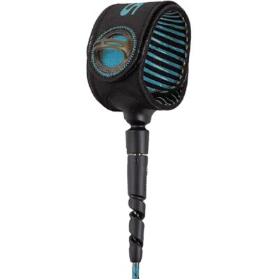 FCS 6 FREEDOM HELIX ALL ROUND Leash 2025 tranquil blue/black - Publicité FCS 6 FREEDOM HELIX ALL ROUND Leash 2025 tranquil blue/black - Publicité