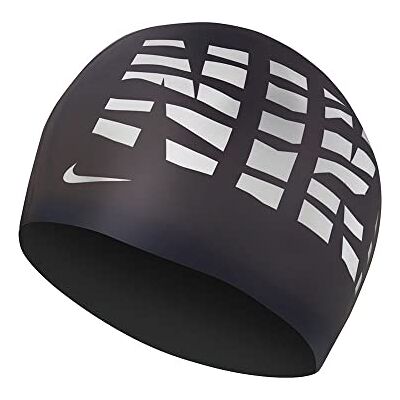 Nike Bonnet de Natation Graphic 3 Noir en Silicone pour Adultes, Noir, Taille Unique - Publicité Nike Bonnet de Natation Graphic 3 Noir en Silicone pour Adultes, Noir, Taille Unique - Publicité
