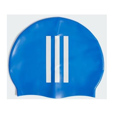 Bonnet de Bain Unisexe adidas 3 Bandes, Bleu Roi/Blanc, Taille Unique - Publicité Bonnet de Bain Unisexe adidas 3 Bandes, Bleu Roi/Blanc, Taille Unique - Publicité