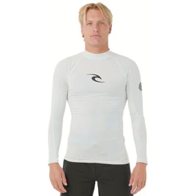 Rip Curl Waves UPF 50 Performance Long Sleeve Rashguard Maillot dermoprotecteur Homme (Lot de 1) - Publicité Rip Curl Waves UPF 50 Performance Long Sleeve Rashguard Maillot dermoprotecteur Homme (Lot de 1) - Publicité