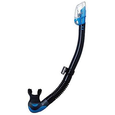 Tusa Hyperdry Elite II 2 Fishtail Blue/Black SP-0101 Tuba de plongée à Sec pour Adulte - Publicité Tusa Hyperdry Elite II 2 Fishtail Blue/Black SP-0101 Tuba de plongée à Sec pour Adulte - Publicité