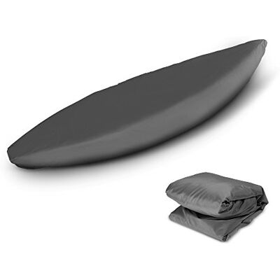 LIXADA Housse Universelle étanche et Anti-UV pour Kayak Canu-Boot, Gris, 5.0m - Publicité LIXADA Housse Universelle étanche et Anti-UV pour Kayak Canu-Boot, Gris, 5.0m - Publicité