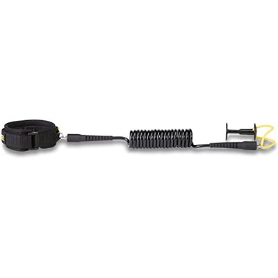 Dakine Unisex Coiled Bicep Leash 4' X 1/4", Black - Publicité Dakine Unisex Coiled Bicep Leash 4' X 1/4", Black - Publicité