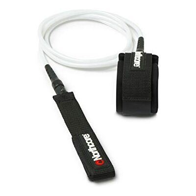 Northcore 6mm Surfboard Leash 7'0'' (White) - Publicité Northcore 6mm Surfboard Leash 7'0'' (White) - Publicité