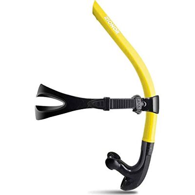 ZIONOR Tuba de Plongée et Natation Entraînement Avec Embout Buccal Unidirectionnel et Valve de Purge pour Piscine et Eau Libre - Publicité ZIONOR Tuba de Plongée et Natation Entraînement Avec Embout Buccal Unidirectionnel et Valve de Purge pour Piscine et Eau Libre - Publicité