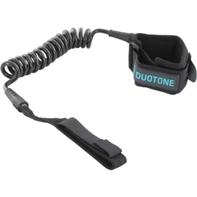 DUOTONE WRIST COILED Leash 2025 black, L - Publicité DUOTONE WRIST COILED Leash 2025 black, L - Publicité