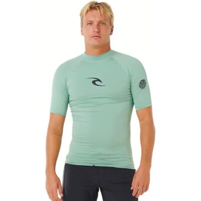 Rip Curl Waves UPF 50 Performance Short Sleeve Rashguard Maillot dermoprotecteur Homme - Publicité Rip Curl Waves UPF 50 Performance Short Sleeve Rashguard Maillot dermoprotecteur Homme - Publicité