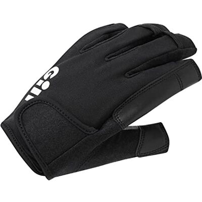 Gill Championship Gants de Voile – Doigt Court avec Doigts de Longueur ¾ – Tissu Dura-Grip, Protection Solaire UV 50+ et Hydrofuge - Publicité Gill Championship Gants de Voile – Doigt Court avec Doigts de Longueur ¾ – Tissu Dura-Grip, Protection Solaire UV 50+ et Hydrofuge - Publicité