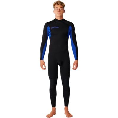 2026 Rip Curl Trad 3/2 mm Flatlock Back Zip Néoprène 18EMFS Bleu - Publicité 2026 Rip Curl Trad 3/2 mm Flatlock Back Zip Néoprène 18EMFS Bleu - Publicité
