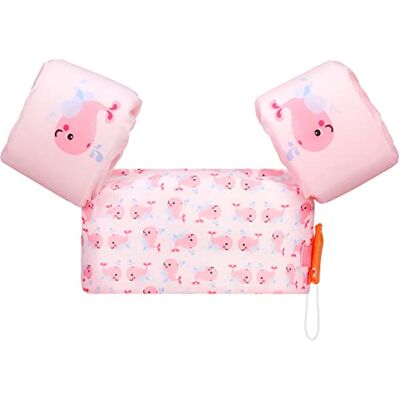 MoKo Gilet Natation Enfant avec Brassards Flottants Avec brassards, ajustable, confort optimal, aide à l'apprentissage de la natation, idéal plage et activités aquatiques - Publicité MoKo Gilet Natation Enfant avec Brassards Flottants Avec brassards, ajustable, confort optimal, aide à l'apprentissage de la natation, idéal plage et activités aquatiques - Publicité