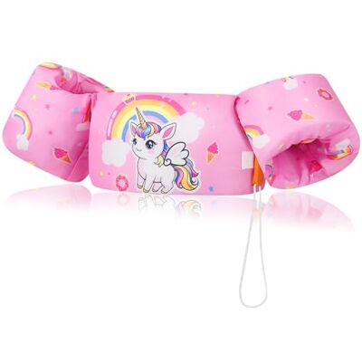 MoKo Gilet Natation Enfant avec Brassards Flottants Avec brassards, ajustable, confort optimal, aide à l'apprentissage de la natation, idéal plage et activités aquatiques - Publicité MoKo Gilet Natation Enfant avec Brassards Flottants Avec brassards, ajustable, confort optimal, aide à l'apprentissage de la natation, idéal plage et activités aquatiques - Publicité