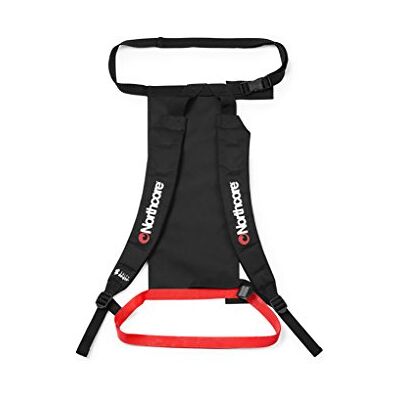 Northcore 2026 Surf Strap Board Carry Black - Publicité Northcore 2026 Surf Strap Board Carry Black - Publicité
