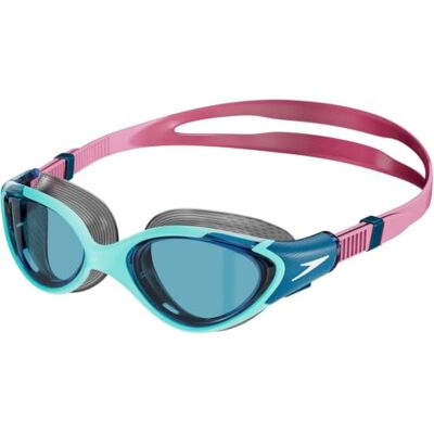 Speedo Femmes Lunettes de natation Biofuse 2.0 Conception adaptée au visage féminin Mécanisme d’ajustement breveté Antibuée Anti-fuites Tenue confortable - Publicité Speedo Femmes Lunettes de natation Biofuse 2.0 Conception adaptée au visage féminin Mécanisme d’ajustement breveté Antibuée Anti-fuites Tenue confortable - Publicité