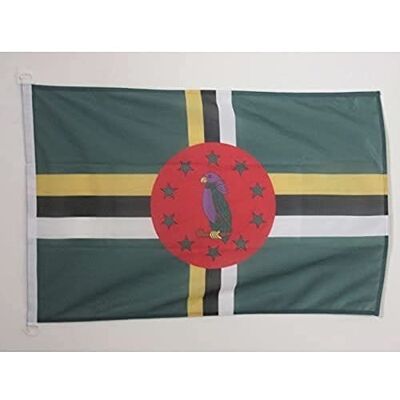 AZ Flag - Dominique - 45x30 cm - Polyester - Drapeau - Publicité AZ Flag - Dominique - 45x30 cm - Polyester - Drapeau - Publicité