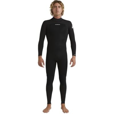Quiksilver Prologue 4/3 BZ GBS Wetsuits Men's, Black, MT - Publicité Quiksilver Prologue 4/3 BZ GBS Wetsuits Men's, Black, MT - Publicité
