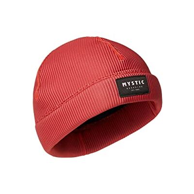 Bonnet néoprène MYSTIC Classic Red - Publicité Bonnet néoprène MYSTIC Classic Red - Publicité