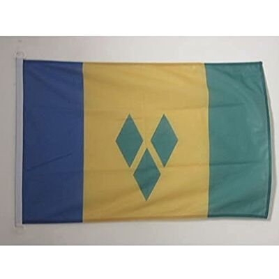 AZ Flag - Saint Vincent 45x30 cm - Drapeau - Publicité AZ Flag - Saint Vincent 45x30 cm - Drapeau - Publicité
