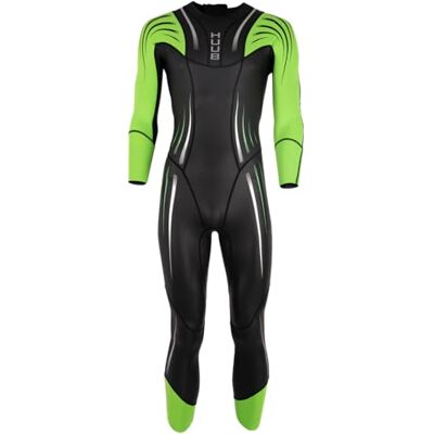 Huub Survêtement de natation 2025 pour homme Noir/vert fluo - Publicité Huub Survêtement de natation 2025 pour homme Noir/vert fluo - Publicité