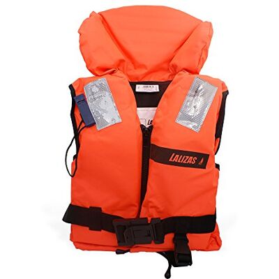 Lalizas Gilet de Sauvetage 100N, CE ISO 12042-4-certifié (5. pour Adulte Poids 50-70 kg) - Publicité Lalizas Gilet de Sauvetage 100N, CE ISO 12042-4-certifié (5. pour Adulte Poids 50-70 kg) - Publicité