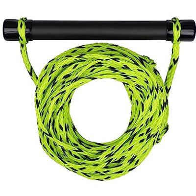 Mesle Corde pour Ski Nautique et Wakeboard, Flottante, Soft-Grip, 18,3 m de Long, Flottante, Corde de remorquage pour Sports Nautiques, y Compris Rope Keeper - Publicité Mesle Corde pour Ski Nautique et Wakeboard, Flottante, Soft-Grip, 18,3 m de Long, Flottante, Corde de remorquage pour Sports Nautiques, y Compris Rope Keeper - Publicité