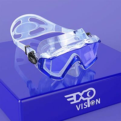 Vision Masque de plongée Pano 3 Adulte Masque de plongée en Verre trempé Lunettes de plongée Anti-buée Lunettes de Natation avec Couvre-Nez pour la plongée en apnée, la plongée en apnée, la Natation - Publicité Vision Masque de plongée Pano 3 Adulte Masque de plongée en Verre trempé Lunettes de plongée Anti-buée Lunettes de Natation avec Couvre-Nez pour la plongée en apnée, la plongée en apnée, la Natation - Publicité