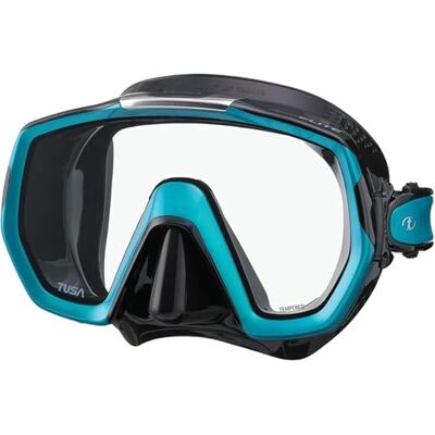 Tusa Elite Masque de plongée sous-Marine Snorkeling Adulte Femme, Noir Vert - Publicité Tusa Elite Masque de plongée sous-Marine Snorkeling Adulte Femme, Noir Vert - Publicité