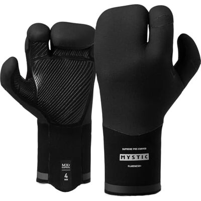 Mystic Supreme 4MM Lobster Precurved Neoprenhandschuh 2025 Black, XL - Publicité Mystic Supreme 4MM Lobster Precurved Neoprenhandschuh 2025 Black, XL - Publicité