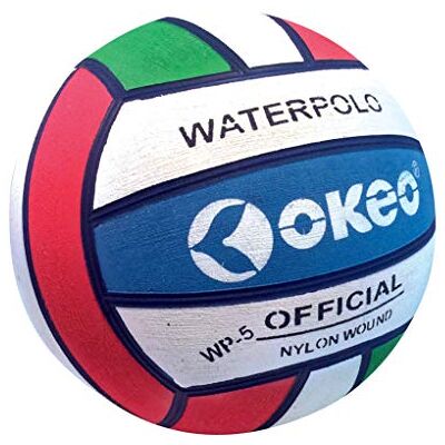 okeo – WP5 pro- Ballon de water-polo senior-juniores masculines - Publicité okeo – WP5 pro- Ballon de water-polo senior-juniores masculines - Publicité