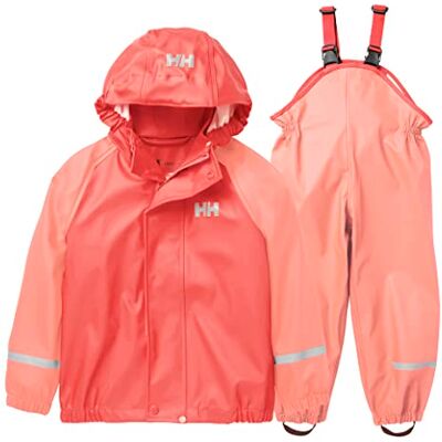 Helly Hansen Enfants Unisexe K Bergen 2.0 PU Ensemble de Pluie, Peach Echo, 1 - Publicité Helly Hansen Enfants Unisexe K Bergen 2.0 PU Ensemble de Pluie, Peach Echo, 1 - Publicité