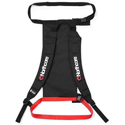 Northcore 2026 Surf Strap Board Carry Black - Publicité Northcore 2026 Surf Strap Board Carry Black - Publicité