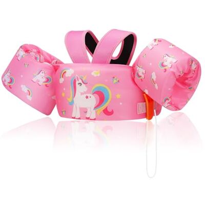 MoKo Gilet Natation Enfant avec Brassards Avec brassards, ajustable, confort optimal, aide à l'apprentissage de la natation, idéal plage et activités aquatiques - Publicité MoKo Gilet Natation Enfant avec Brassards Avec brassards, ajustable, confort optimal, aide à l'apprentissage de la natation, idéal plage et activités aquatiques - Publicité