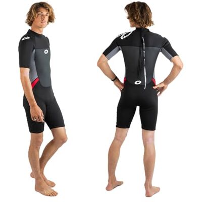 Osprey Origin combinaison 3 mm shorty homme été néoprène 3/2 mm pour surf, bodyboard et sports aquatiques, 3 couleurs - Publicité Osprey Origin combinaison 3 mm shorty homme été néoprène 3/2 mm pour surf, bodyboard et sports aquatiques, 3 couleurs - Publicité