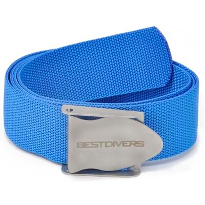 Best DIVERS Ceinture Bleu Boucle Inoxydable Sous-Homme - Publicité Best DIVERS Ceinture Bleu Boucle Inoxydable Sous-Homme - Publicité