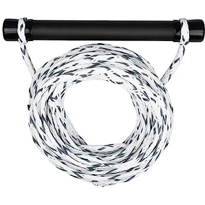 Mesle Corde pour Ski Nautique et Wakeboard, Flottante, Soft-Grip, 18,3 m de Long, Flottante, Corde de remorquage pour Sports Nautiques, y Compris Rope Keeper - Publicité Mesle Corde pour Ski Nautique et Wakeboard, Flottante, Soft-Grip, 18,3 m de Long, Flottante, Corde de remorquage pour Sports Nautiques, y Compris Rope Keeper - Publicité