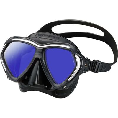 Tusa Paragon Masque de plongée sous-marine natation snorkeling professionnel pour adulte -noir/argent - Publicité Tusa Paragon Masque de plongée sous-marine natation snorkeling professionnel pour adulte -noir/argent - Publicité