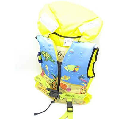 Lalizas Chico Gilet de Sauvetage Unisexe pour Enfants, Jaune/Bleu, 30-40 kg - Publicité Lalizas Chico Gilet de Sauvetage Unisexe pour Enfants, Jaune/Bleu, 30-40 kg - Publicité