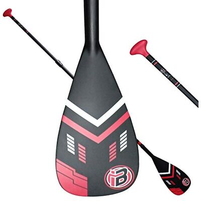 iBOARD Stand Up Paddle réglable en fibre de carbone 3 pièces pour SUP et kayak - Publicité iBOARD Stand Up Paddle réglable en fibre de carbone 3 pièces pour SUP et kayak - Publicité