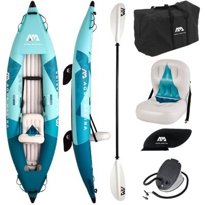 Aqua Marina Betta BE-312-B Kayak gonflable avec pagaie, 1 place - Publicité Aqua Marina Betta BE-312-B Kayak gonflable avec pagaie, 1 place - Publicité