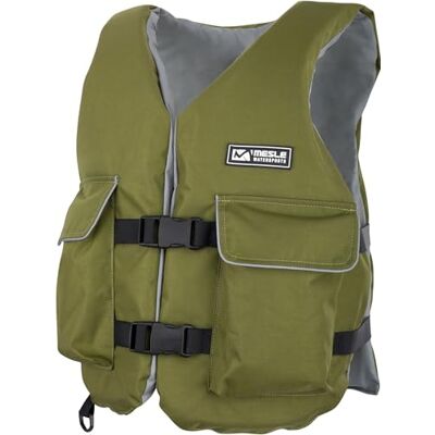 Mesle Gilet de Flottaison Peche Fisherman avex Poches, 50N Adulte 40-150 kg pour Sup, Kayak, Bateau - Publicité Mesle Gilet de Flottaison Peche Fisherman avex Poches, 50N Adulte 40-150 kg pour Sup, Kayak, Bateau - Publicité