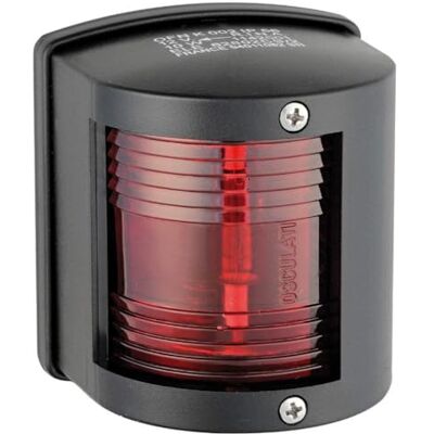OSCULATI Feu de Navigation Utility 77 noir/112,5° Rouge - Publicité OSCULATI Feu de Navigation Utility 77 noir/112,5° Rouge - Publicité