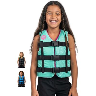 Mesle Gilet de Natation Enfant H210 50-N, Taille 25-40 kg pour Sup Bateau Apnée - Publicité Mesle Gilet de Natation Enfant H210 50-N, Taille 25-40 kg pour Sup Bateau Apnée - Publicité
