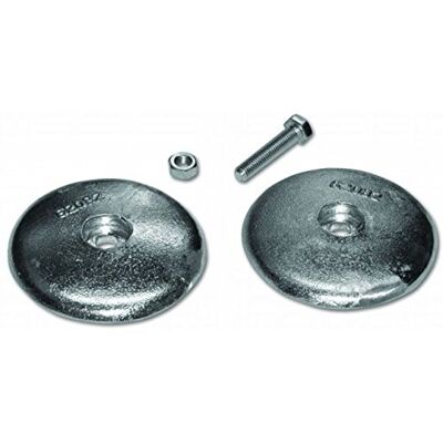 Osculati Zinc Assiettes Anode Ø70 mm 450 g - Publicité Osculati Zinc Assiettes Anode Ø70 mm 450 g - Publicité