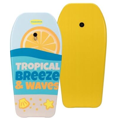 Waimea Planche de bodyboard : 93 x 48 x 5,2 cm - Publicité Waimea Planche de bodyboard : 93 x 48 x 5,2 cm - Publicité