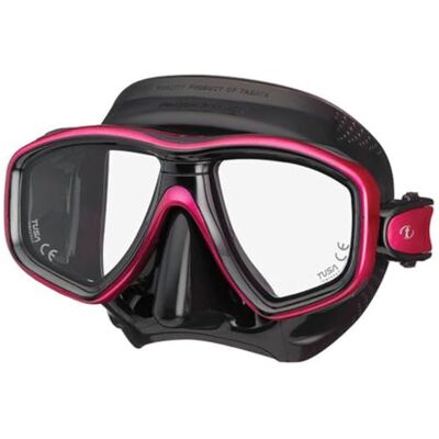 Tusa M212 Freedom CEOS Mask Black/Rose Pink - Publicité Tusa M212 Freedom CEOS Mask Black/Rose Pink - Publicité